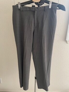 GAP Gray Cropped Dress Pants